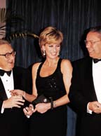 Diana, Kissinger  and Powell